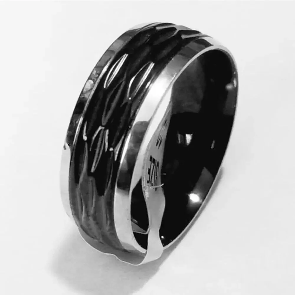 New‎ stainless steel ring size 12